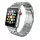 XPRO™ Apple Watch rozsdamentes. vastag acél szíj Ezüst. Apple Watch 38mm / 40mm / 41mm / 42mm (S10) készülékhez