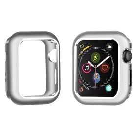 Mágneses keret ezüst Apple Watch 44mm készülékhez  