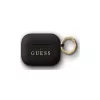 Guess Apple Airpods Pro szililkon tok, fekete, GUACAPSILGLBK