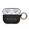 Guess Apple Airpods Pro szililkon tok, fekete, GUACAPSILGLBK