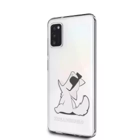   Karl Lagerfeld tok átlátszó KLHCA41CFNRC Samsung Galaxy A41 készülékhez