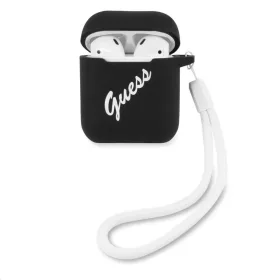 Guess Apple Airpods tok, fekete, GUACA2LSVSBW
