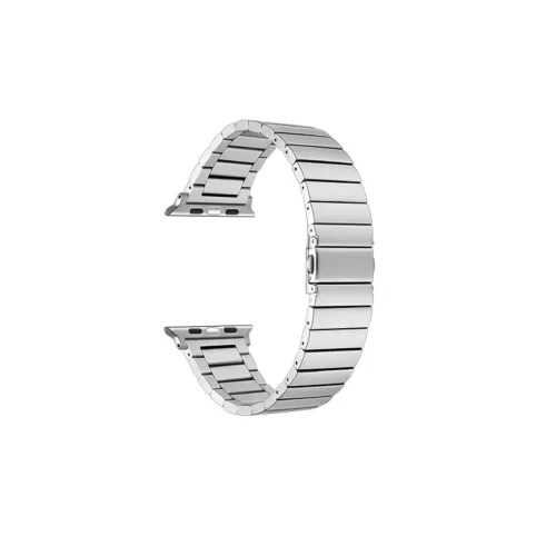 XPRO™ Apple Watch rozsdamentes acél szíj ezüst Apple Watch 42mm (S1-S3) / 44mm / 45mm / 46mm / 49mm készülékhez