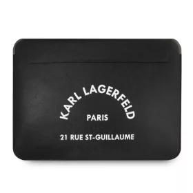 Karl Lagerfeld laptop táska fekete 16″ KLCS16RSGSFBK