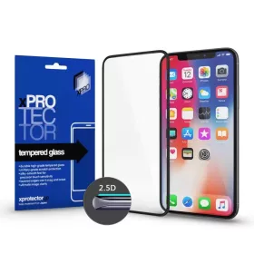   XPRO™ Tempered Glass Full 2.5D fekete 0.33 kijelzővédő üveg / üvegfólia Apple iPhone 14 Pro Max készülékhez