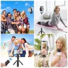 Tech-Protect L02S vezetéknélküli Selfiebot Tripod fekete 