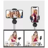 Tech-Protect L02S vezetéknélküli Selfiebot Tripod fekete 