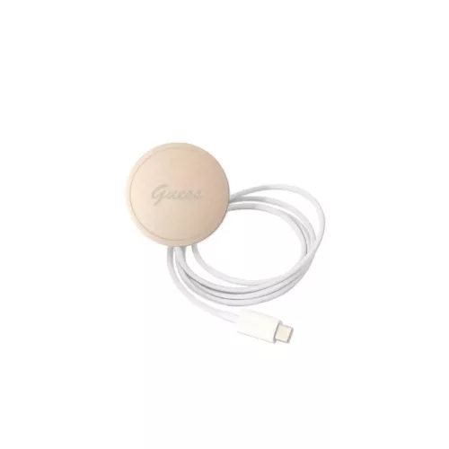 Guess csomag GUBPP14LH4EACSK - Guess MagSafe fekete tok + Guess vezeték nélküli töltő Apple iPhone 14 Pro készülékhez