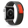 Tech-Protect Nylon TEREP óraszíj fekete Apple Watch 42mm (S1-S3) / 44mm / 45mm / 46mm / 49mm készülékhez 929742