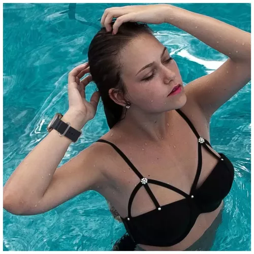 Tech-Protect ICONBAND PRO / ÓCEÁN óraszíj fekete Apple Watch 42mm (S1-S3) / 44mm / 45mm / 46mm / 49mm készülékhez