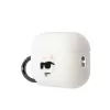 Karl Lagerfeld tok fehér KLAP2RUNCHH Airpods Pro készülékhez