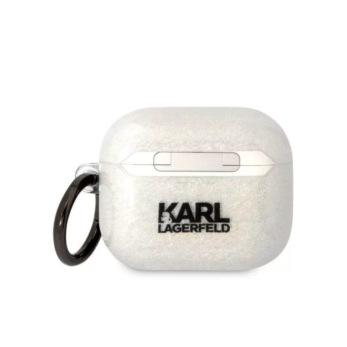 Karl Lagerfeld tok fehér KLA3HNKCTGT Airpods 3 készülékhez