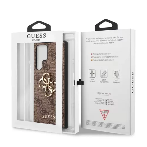 Guess tok barna GUHCS23L4GMGBR Samsung Galaxy S23 Ultra készülékhez