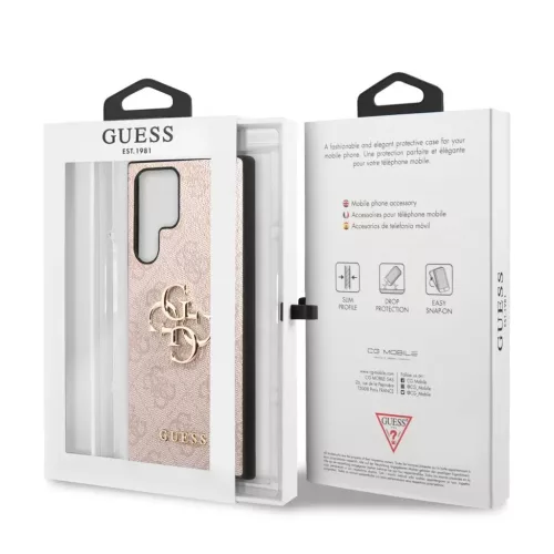 Guess tok pink GUHCS23L4GMGPI Samsung Galaxy S23 Ultra készülékhez