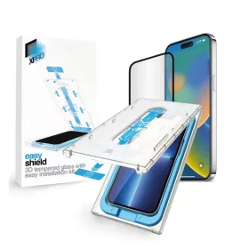   XPRO™ Easy Shield 3D kijelzővédő üveg / üvegfólia, felhelyező készlettel Apple iPhone 13 / 13 Pro / 14 / 16e/17e készülékhez