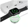 Tech-Protect UltraBoost Apple Watch töltő Type-C csatlakozóval, White