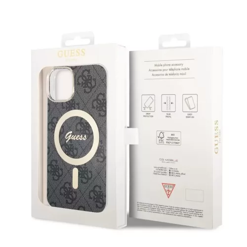 Guess tok fekete Apple Iphone 14 készülékhez GUHMP14SH4STK