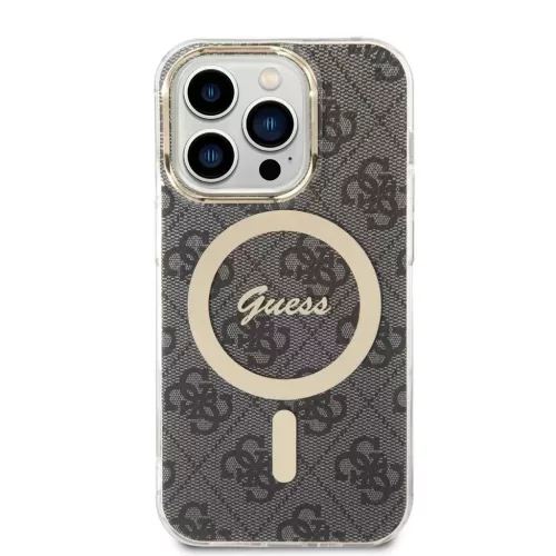 Guess tok fekete Apple Iphone 14 Pro készülékhez GUHMP14LH4STK