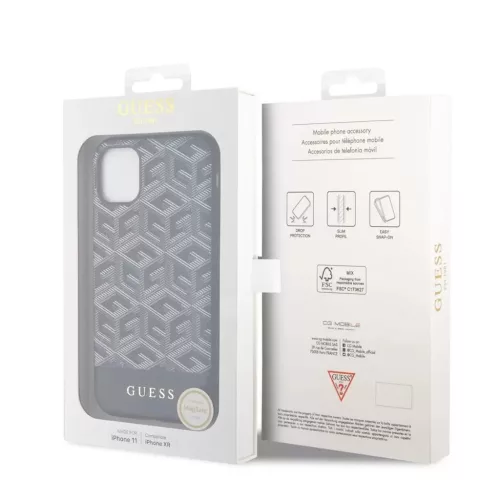 Guess tok fekete Apple Iphone 11 készülékhez GUHMN61HGCFSEK