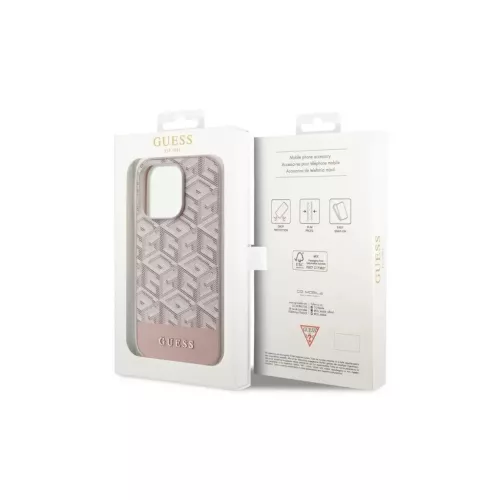 Guess tok Pink Apple Iphone 14 Pro készülékhez GUHMP14LHGCFSEP