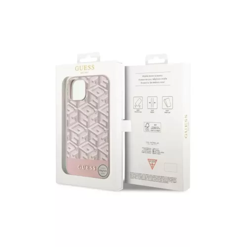 Guess tok Pink Apple Iphone 14 Plus készülékhez GUHMP14MHGCFSEP