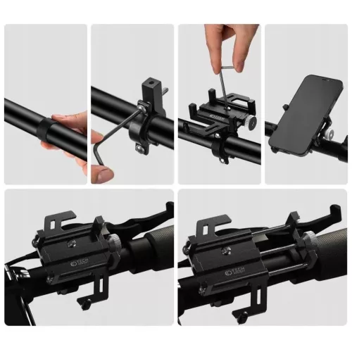 Tech-Protect Kerékpáros tartó V1 Fekete