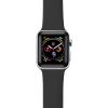 XPRO™ Apple Watch szilikon sport szíj Fekete Apple Watch 38mm / 40mm / 41mm / 42mm (S10) készülékhez