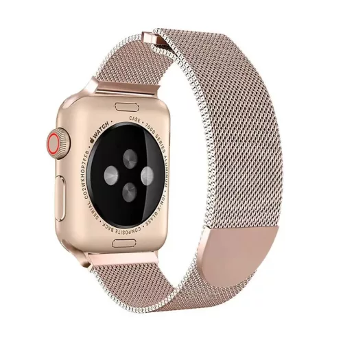 XPRO™ Apple Watch két részes milánói szíj Pink Apple Watch 38mm / 40mm / 41mm / 42mm (S10) készülékhez