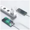 Tech-Protect PD65W / QC3.0 Hálózati Töltő adapter 1*USB-A, 2*USB-C fehér 934517