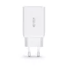 Tech-Protect PD65W / QC3.0 Hálózati Töltő adapter 1*USB-A, 2*USB-C fehér 934517