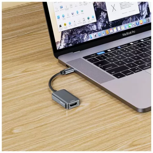 Tech-Protect Ultraboost Adapter Type-C to HDMI fekete