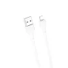 XO NB200 kábel USB-A / Lightning 1M 2.1A Fehér