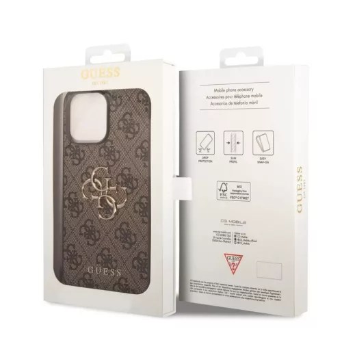 Guess tok Barna Apple Iphone 15 Pro Max készülékhez GUHCP15X4GMGBR