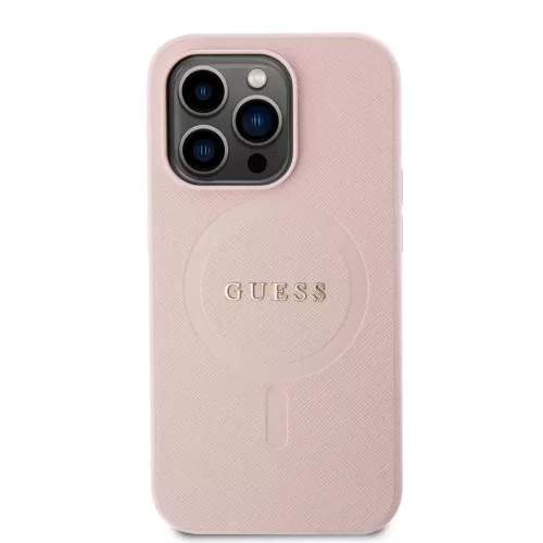 Guess tok Pink Apple Iphone 15 Pro készülékhez GUHMP15LPSAHMCP