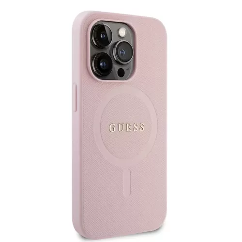 Guess tok Pink Apple Iphone 15 Pro készülékhez GUHMP15LPSAHMCP
