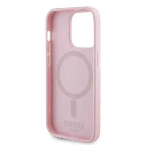 Guess tok Pink Apple Iphone 15 Pro készülékhez GUHMP15LPSAHMCP