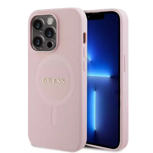 Guess tok Pink Apple Iphone 15 Pro készülékhez GUHMP15LPSAHMCP