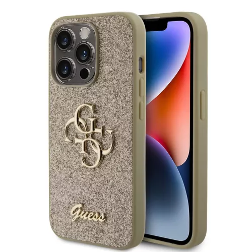 Guess tok Arany Apple Iphone 15 Pro készülékhez GUHCP15LHG4SGD