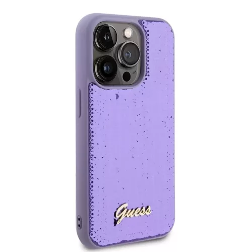 Guess tok Lila Apple Iphone 14 Pro készülékhez GUHCP14LPSFDGSU