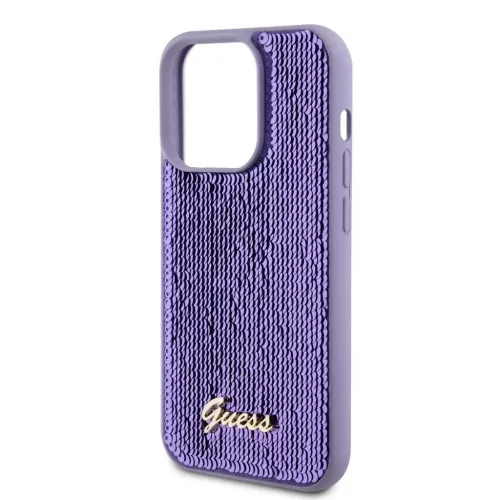 Guess tok Lila Apple Iphone 14 Pro készülékhez GUHCP14LPSFDGSU