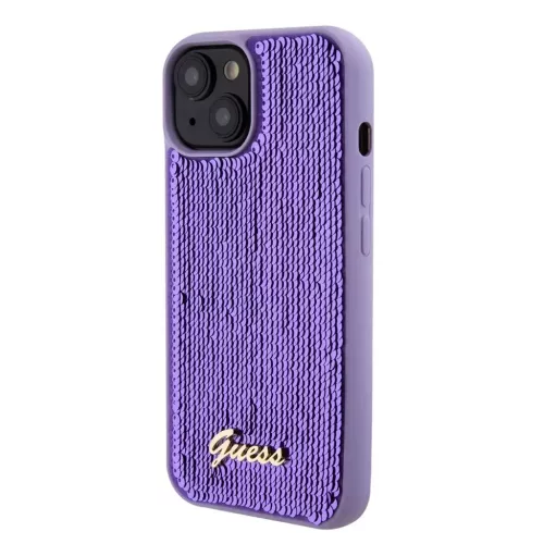 Guess tok Lila Apple Iphone 15 készülékhez GUHCP15SPSFDGSU