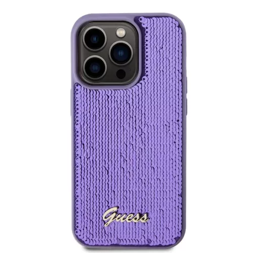 Guess tok Lila Apple Iphone 15 Pro készülékhez GUHCP15LPSFDGSU