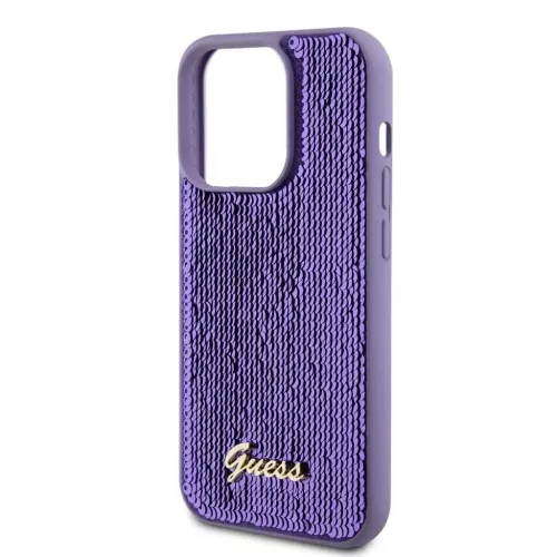 Guess tok Lila Apple Iphone 15 Pro készülékhez GUHCP15LPSFDGSU