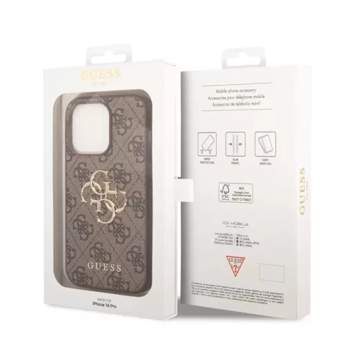 Guess tok Barna Apple Iphone 15 Pro készülékhez GUHCP15L4GMGBR