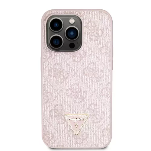 Guess tok + crossbody strap Pink Apple Iphone 15 Pro készülékhez GUHCP15LP4TDSCPP
