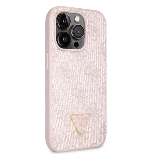 Guess tok + crossbody strap Pink Apple Iphone 15 Pro készülékhez GUHCP15LP4TDSCPP