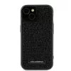 Karl Lagerfeld tok fekete KLHCP15SHDSPLK Apple Iphone 15 készülékhez