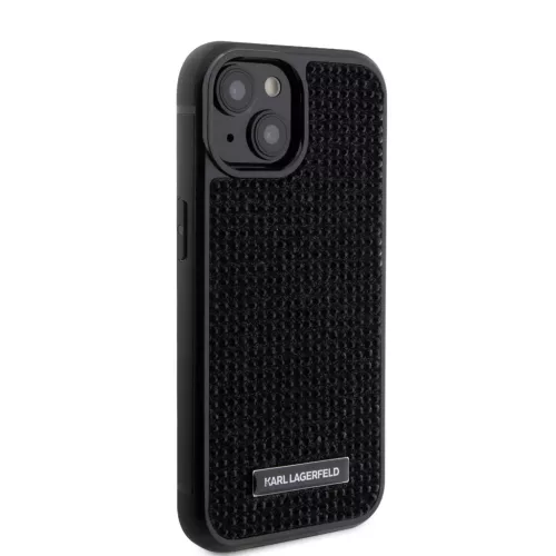 Karl Lagerfeld tok fekete KLHCP15SHDSPLK Apple Iphone 15 készülékhez