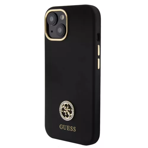 Guess tok Fekete Apple Iphone 15 Pro készülékhez GUHCP15LM4DGPK