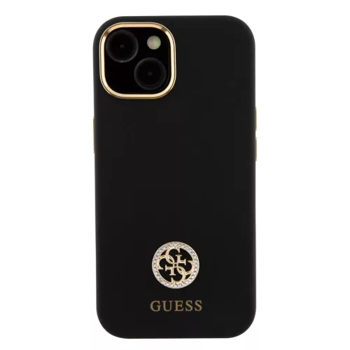 Guess tok Fekete Apple Iphone 15 Pro készülékhez GUHCP15LM4DGPK